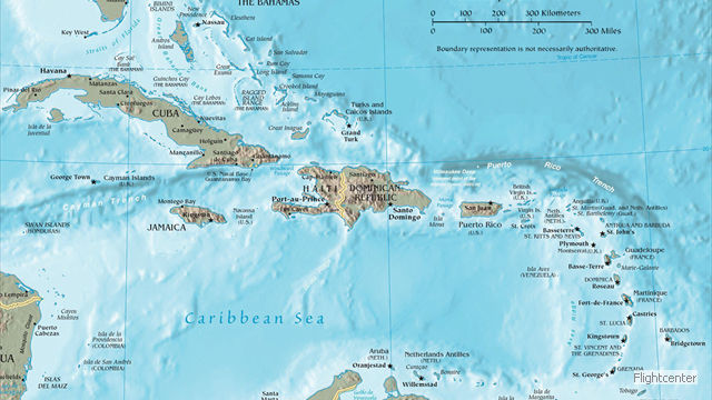 The West Indies Islands