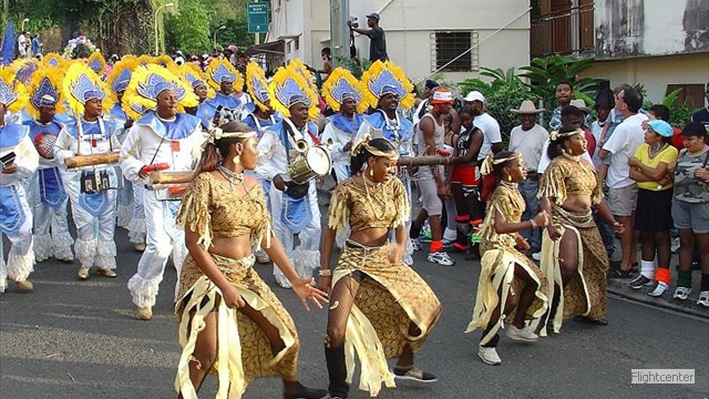 Carnival days in Martinique